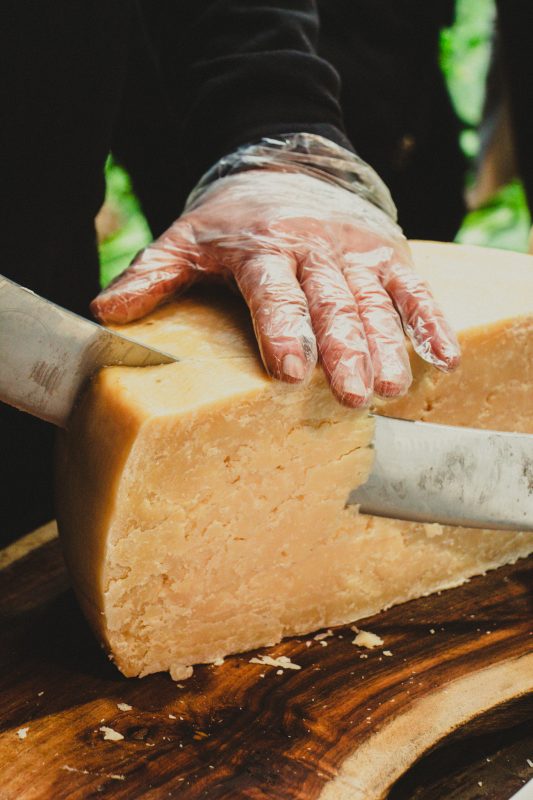 גבינות במחלבת מרקוביץ', בפסטיבל חגיגה בלבן. צילום: כנרת ברוכי
