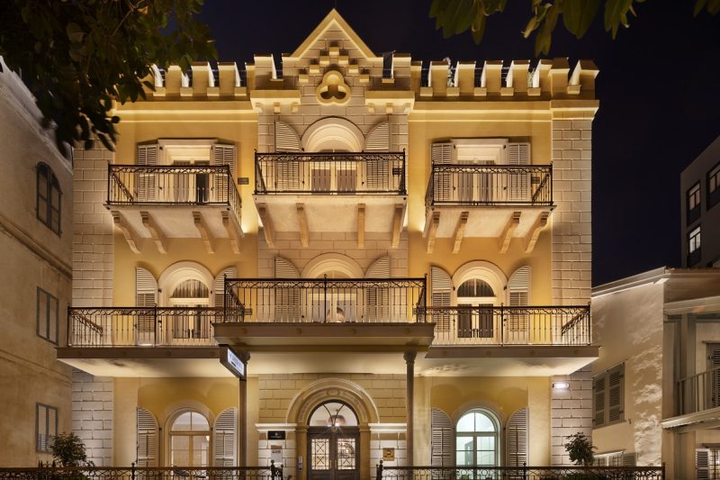 המלון ההיסטורי והיוקרתי, דריסקו תל אביב. צילום: אסף פינצ'וק