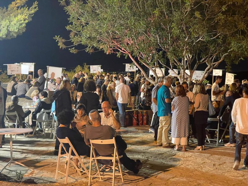 אירוע הפתיחה של פסטיבל היין מטה יהודה. צילום: יקיר עייש