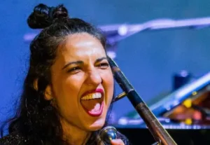 נני וזאנה מגיעה לישראל. צילום: אנריקו ברודולוני_