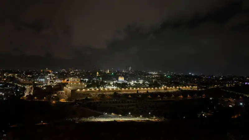 אתרים מוארים ביום ירושלים ה-59. צילום: סיגל קליין