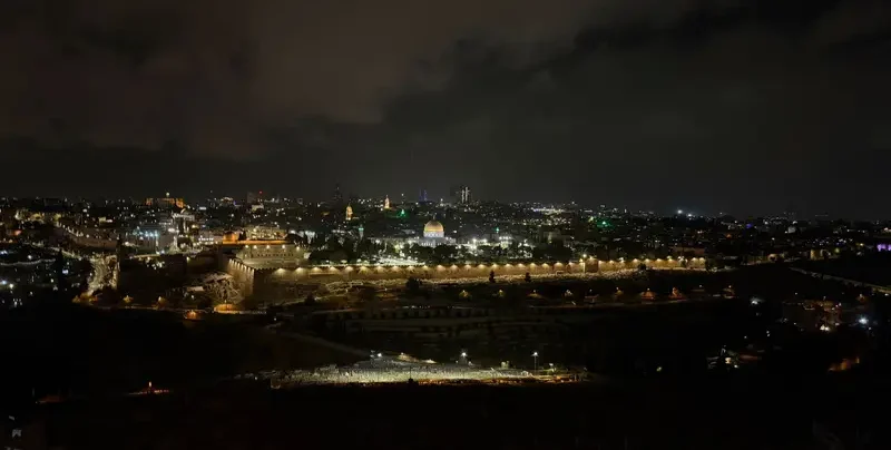 אתרים מוארים ביום ירושלים ה-59. צילום: סיגל קליין