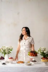 השף קונדיטור קרן קדוש הירושלמית בקמפיין ראשון עם גולברי. צילום: רילס ואסף קרלה