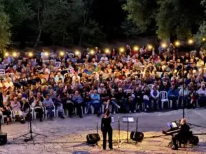 'קונצרט בית שערים' סדרת ערבי תרבות. צילום: רועי פוקס, מתנדב רשות הטבע והגנים