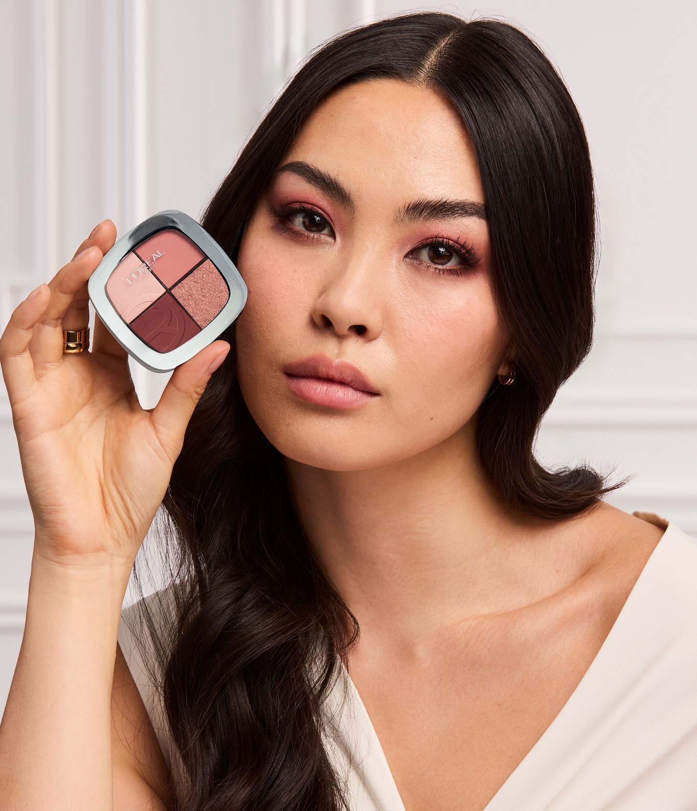 פלטת EYES & CHEEK QUAD של לוריאל פריז