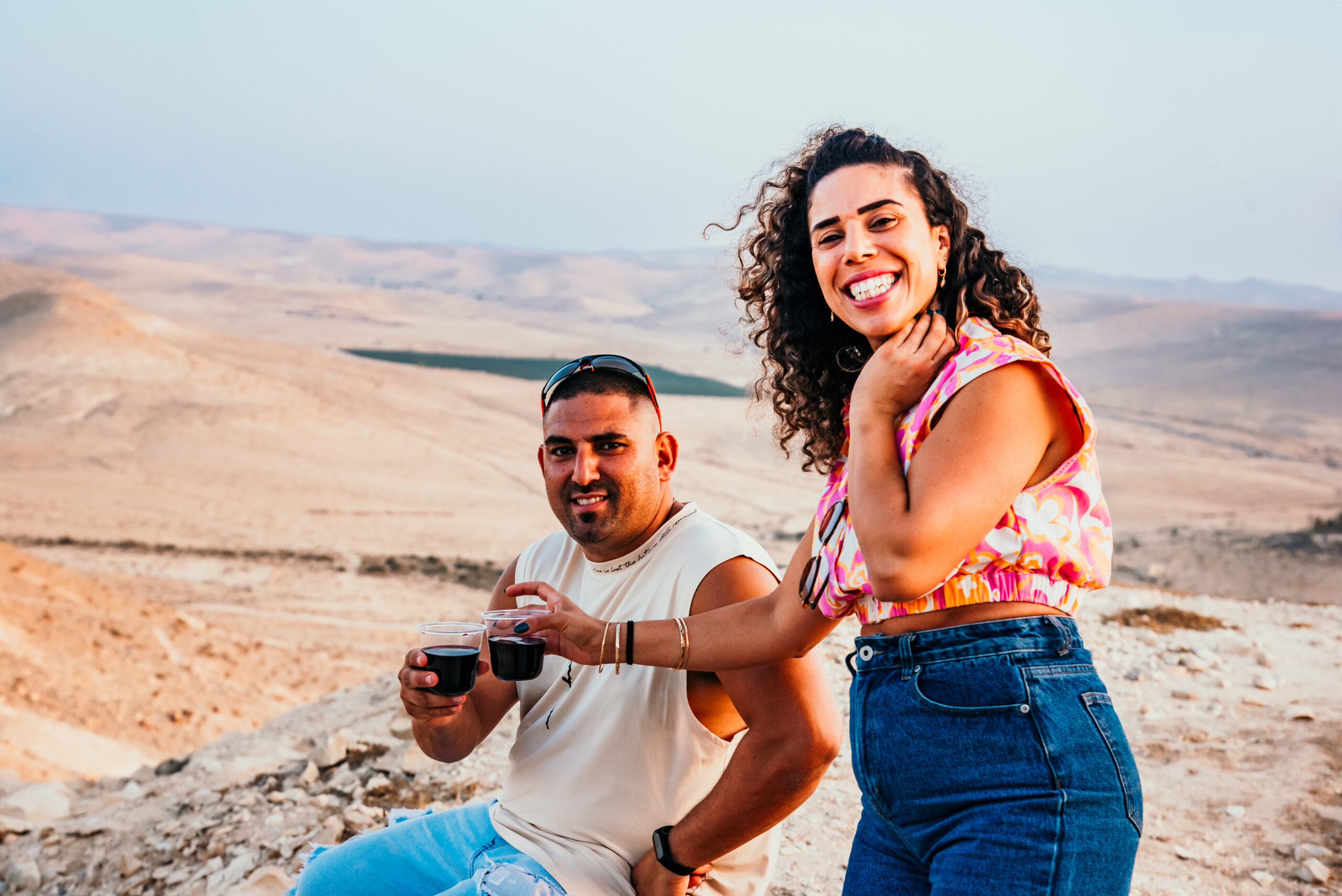 אירוע יין בגן הלאומי עבדת