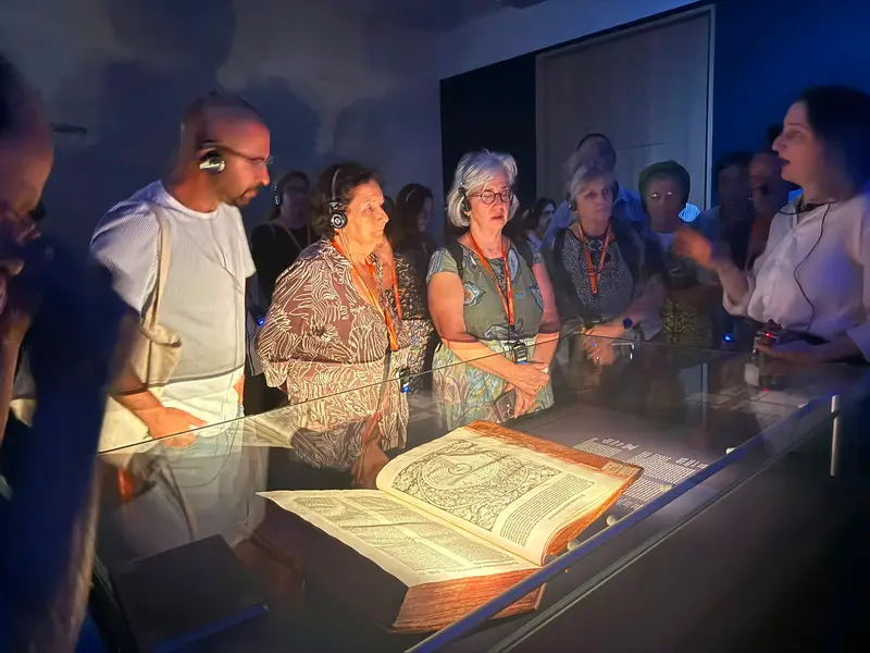 סיגל קליין בספרייה הלאומית