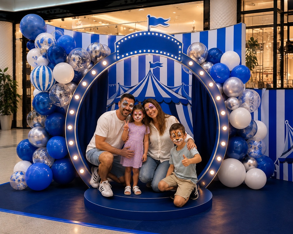 יריד משחקים כחול לבן בעופר גרנד קניון חיפה