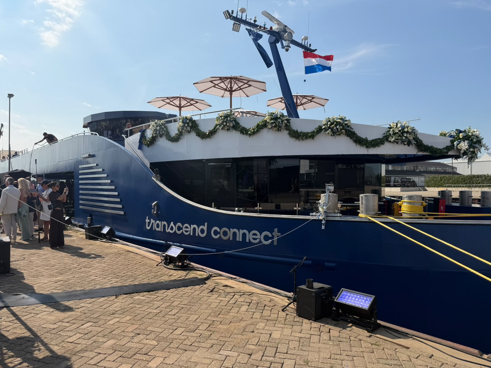 ספינת הנהר של חברת Transcend Cruises