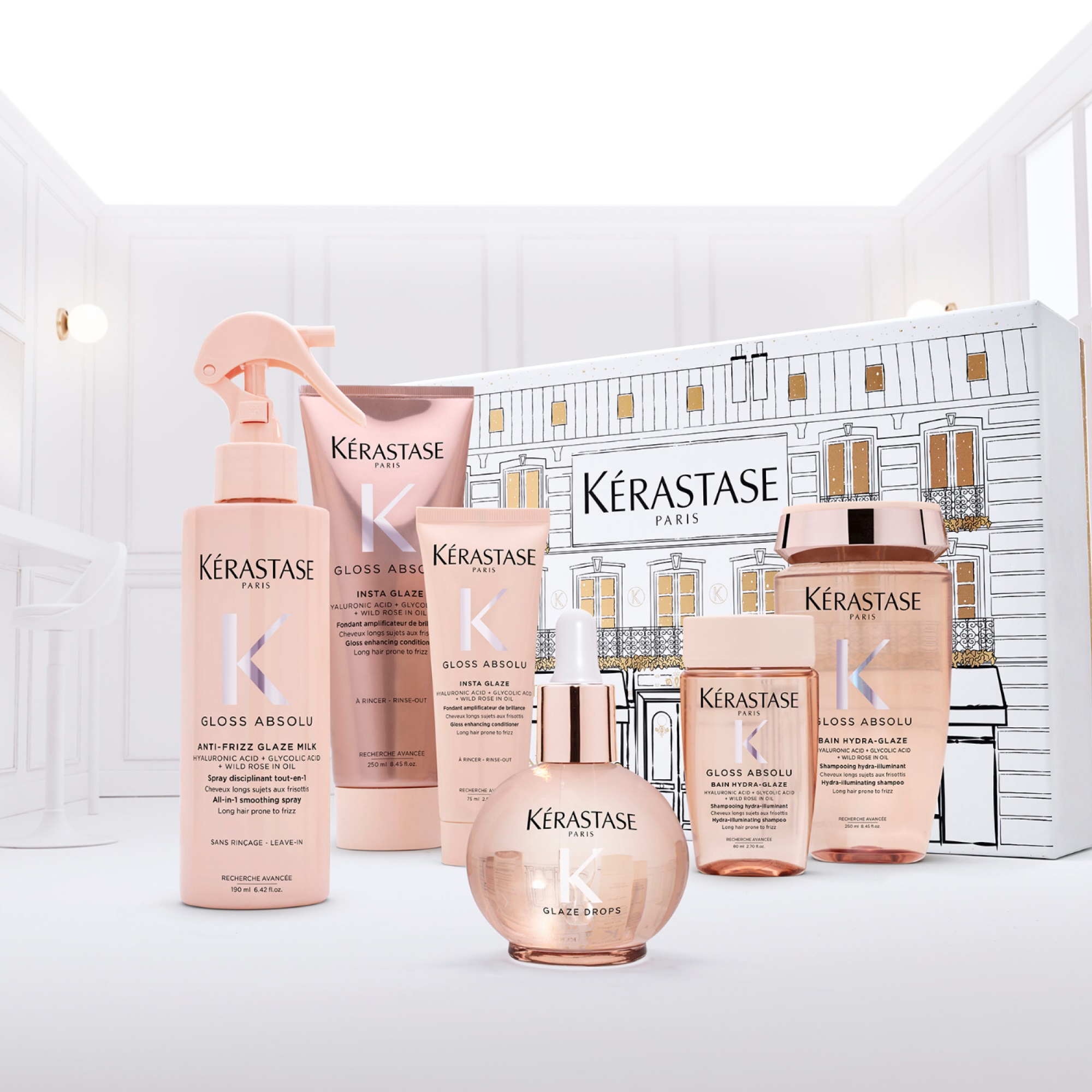 סדרת Gloss Absolu של Kérastase בפופ-אפ בקניון עופר רמת אביב