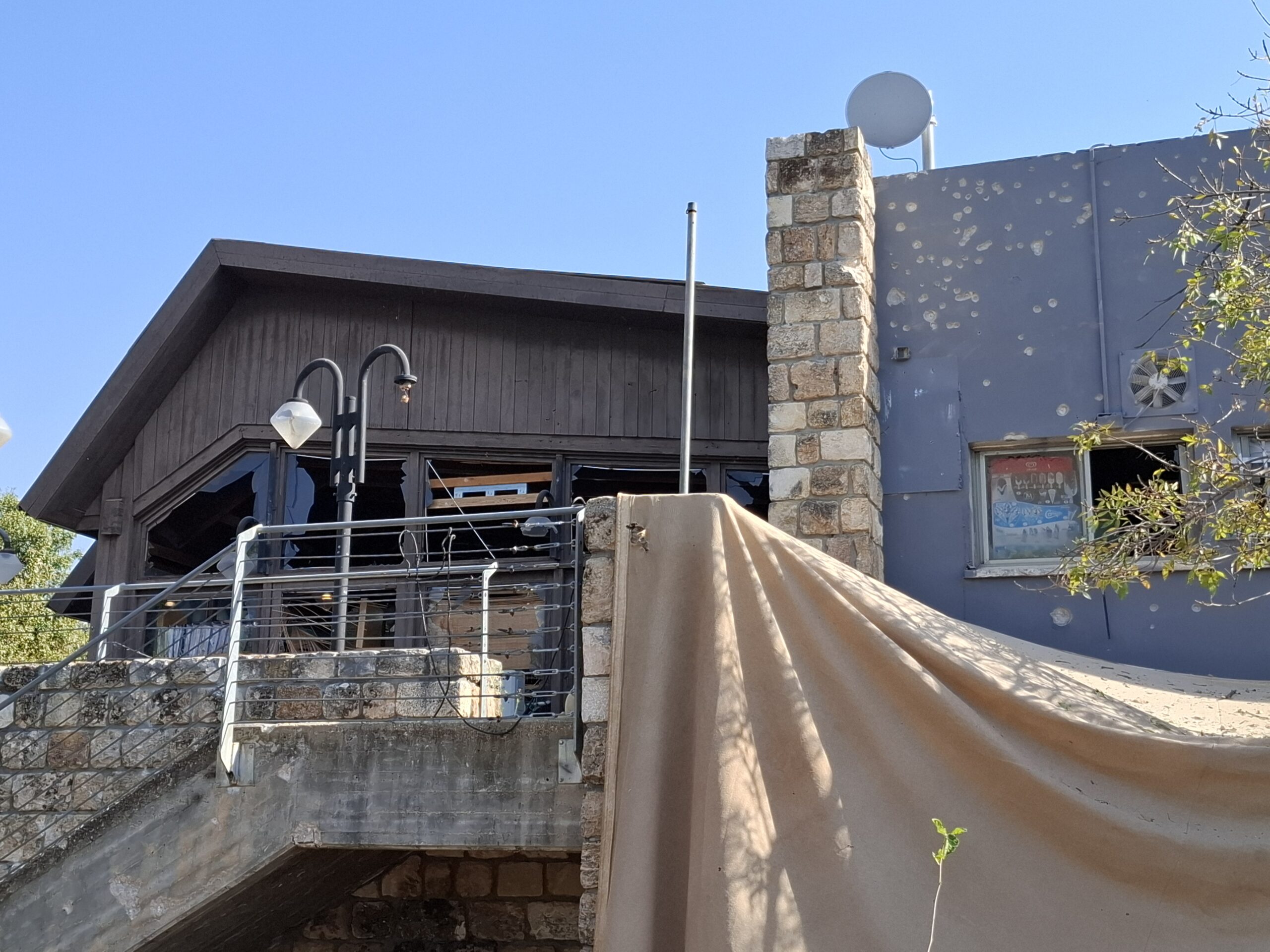 נזקי הפגיעה בשמורת הטבע תל דן במהלך המלחמה