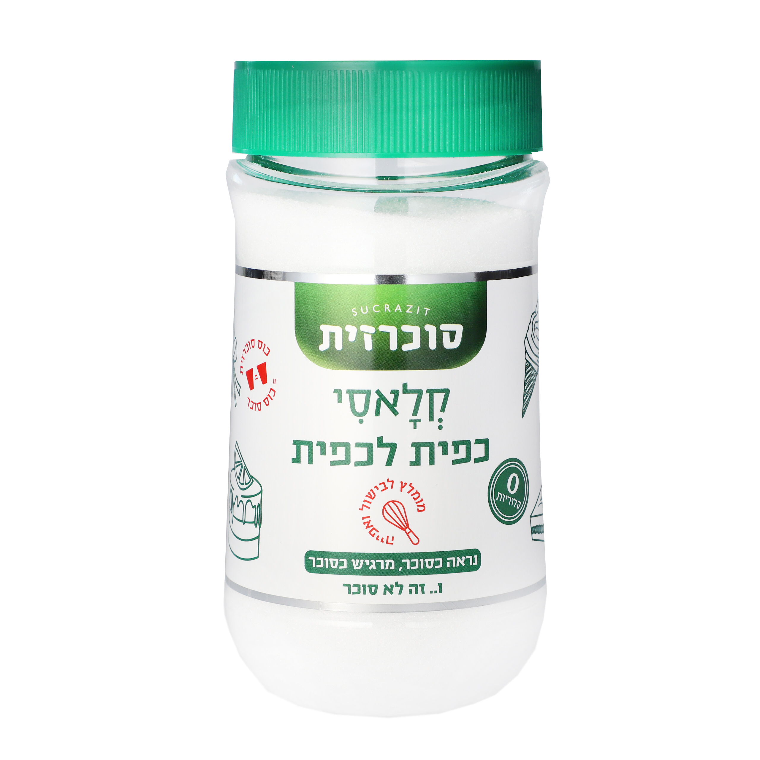 סוכרזית כפית לכפית קלאסי 700 גרם