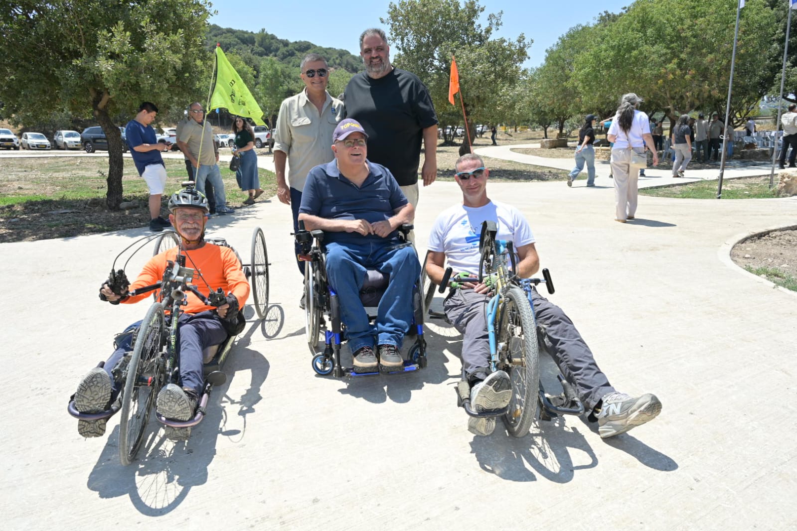 טקס חנוכת שביל נחל ציפורי