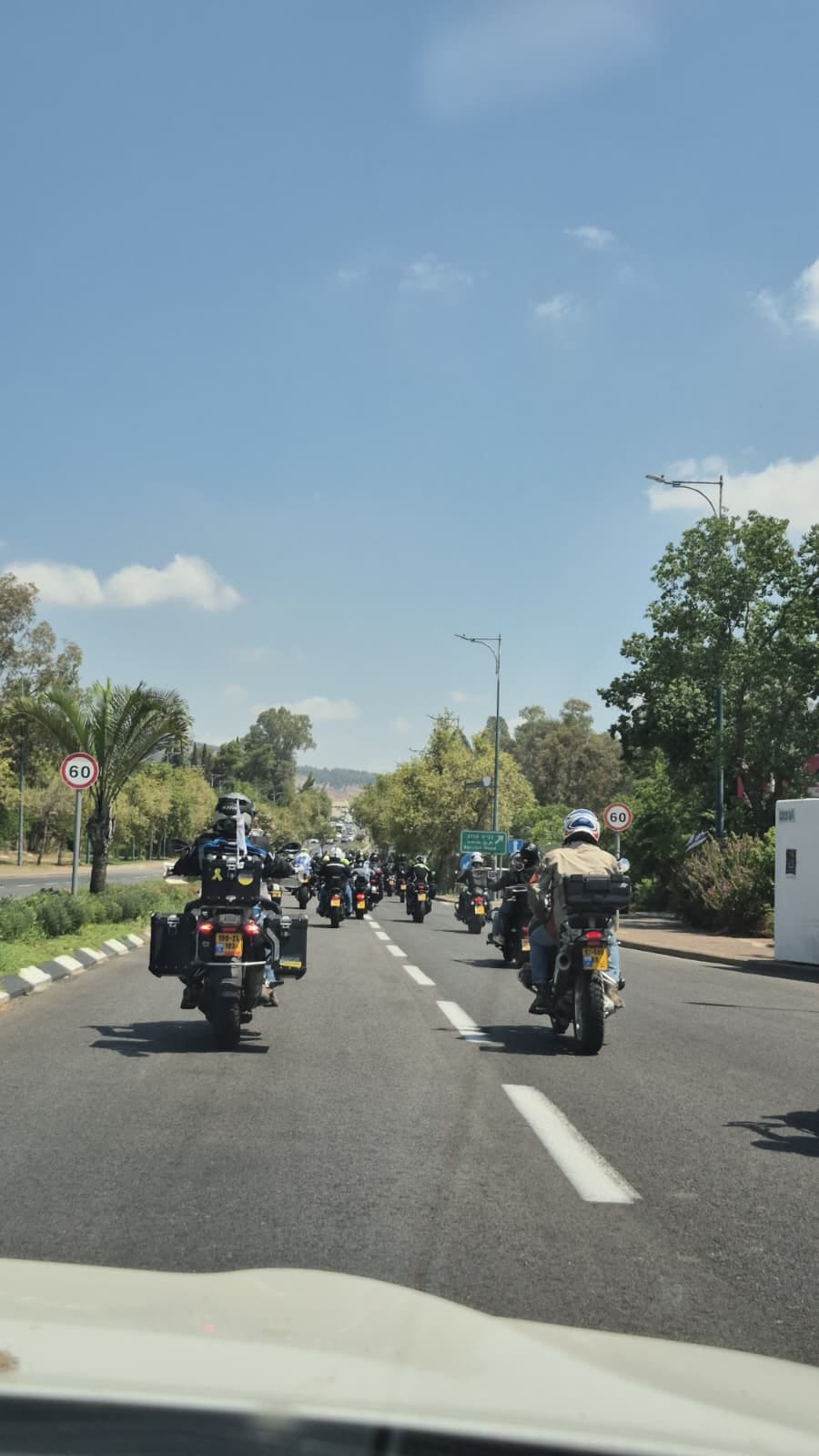 רוכבי אופנועים בגליל המערבי במסגרת פסטיבל יאללה גליל