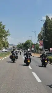 1,500 רוכבי אופנועים בדרך לנהריה: מסע הצדעה לגליל המערבי. צילום: מיקי סופר ועופר דהן