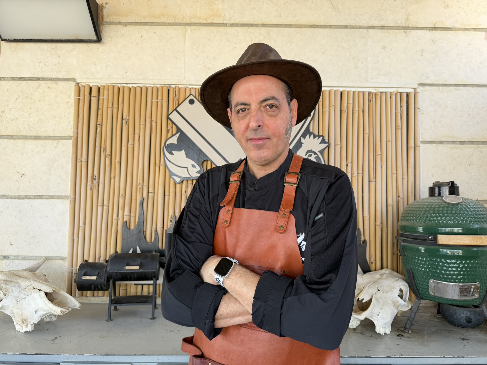 ראובן מייסלוס קפטן נבחרת ישראל בבישול על אש
