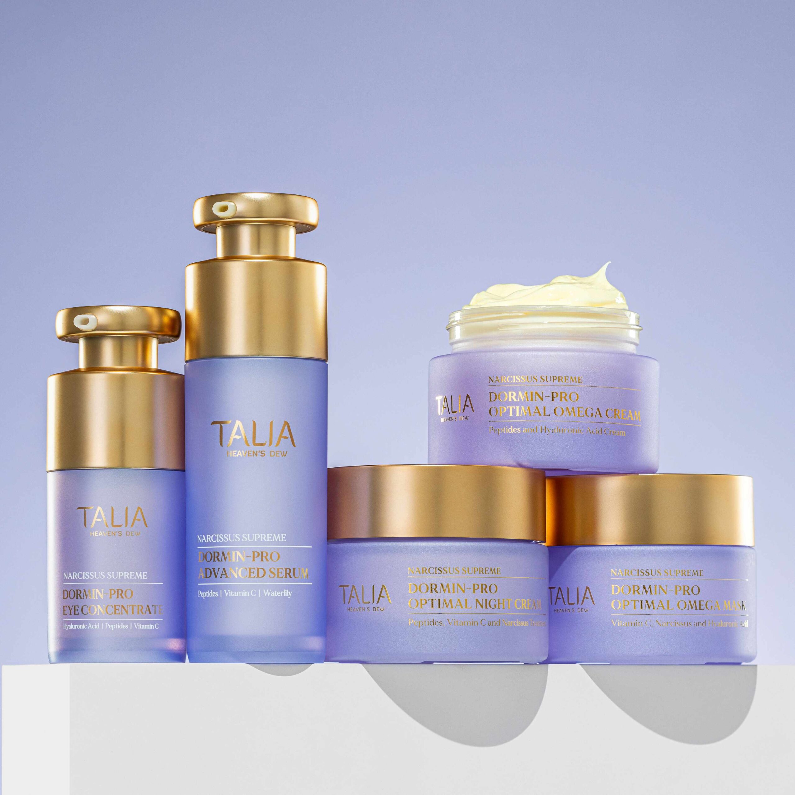 סדרת Narcissus Supreme של TALIA SKINCARE