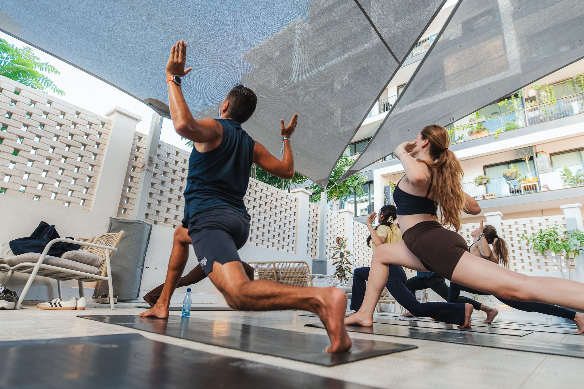 פעילות אימון במתחם LIFT כחלק מעולם הכושר וה-Wellness