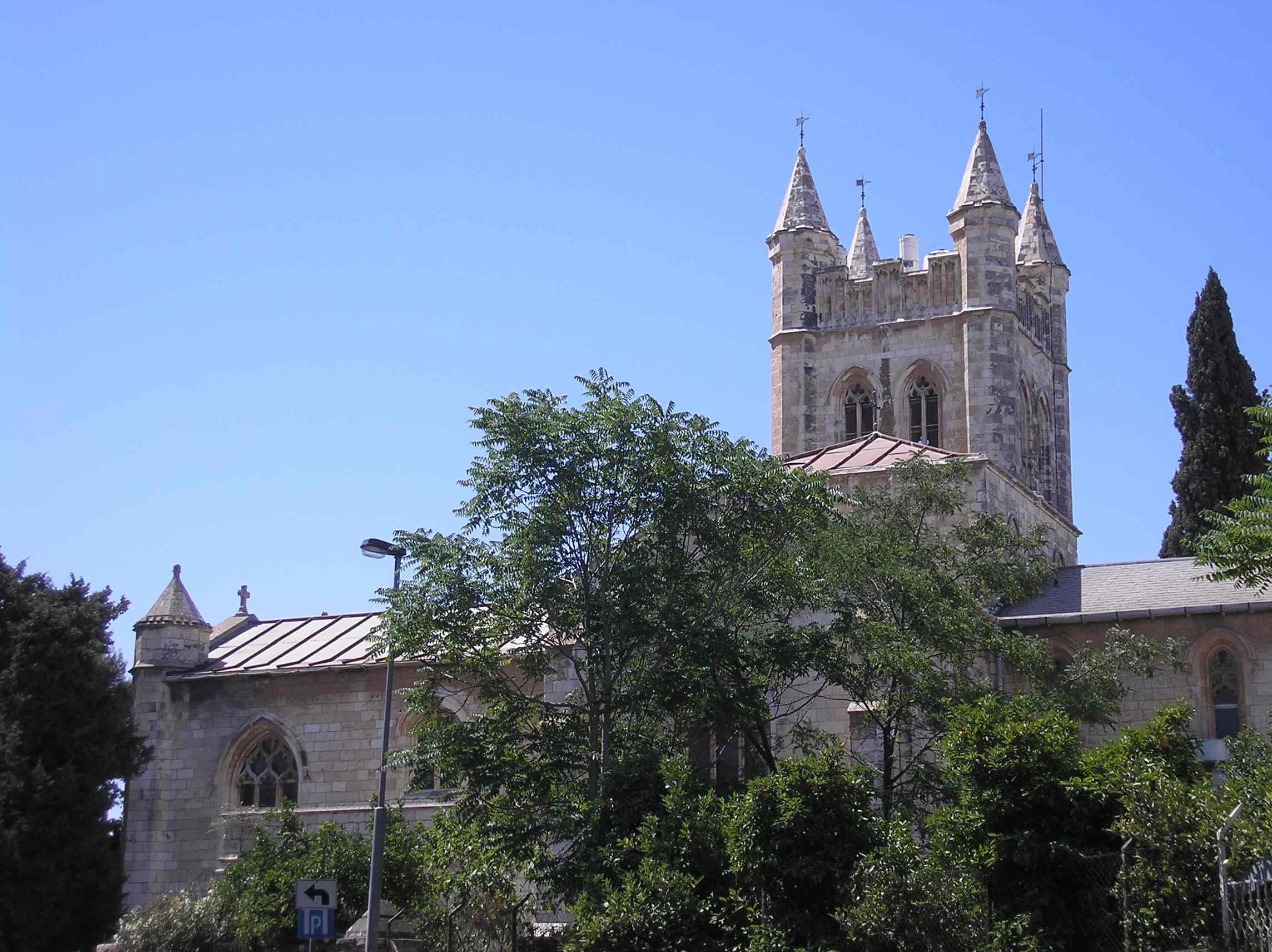 קתדרלת סנט ג'ורג' בירושלים בסיור אוקספורד פינת שכם