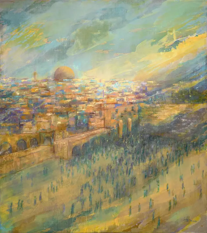 ברברה היינס | ירושלים בנשמתי. - צילום: יוחאי מדינה ברברה היינס
